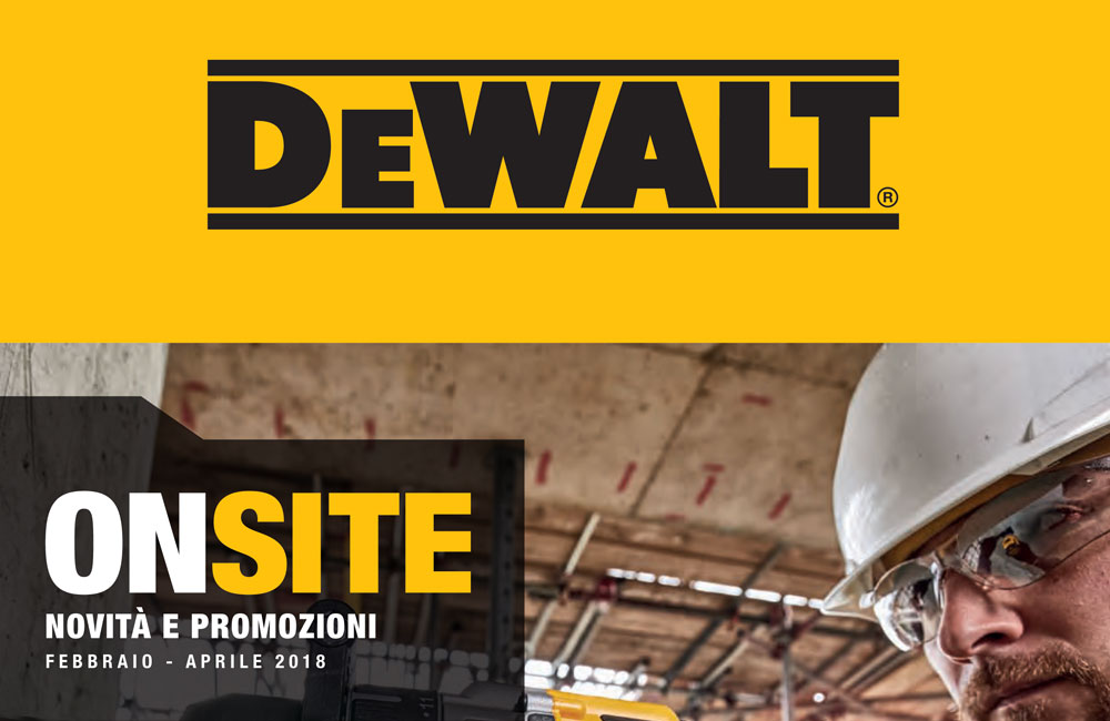 CATALOGO DEWALT FEBBRAIO-APRILE 2018