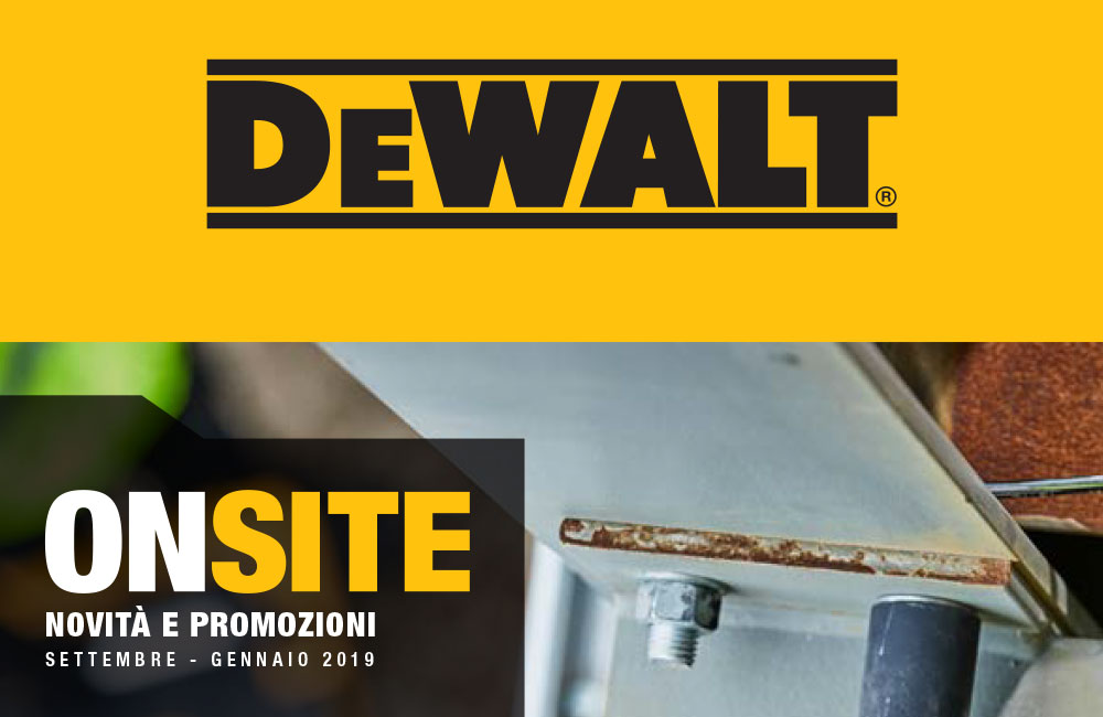 DEWALT: CATALOGO SETTEMBRE 2018