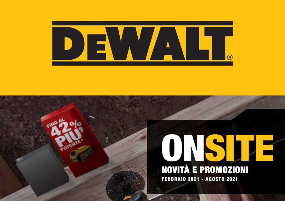 CATALOGO DEWALT FEBBRAIO 2021